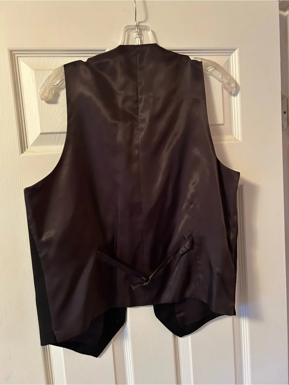 Alfani Men's Black Tailored Vest with Notch Lapels
